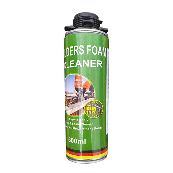 Expanding foam cleaner