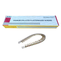 Collated Plasterboard Screws 6G-25mm Coarse Thread